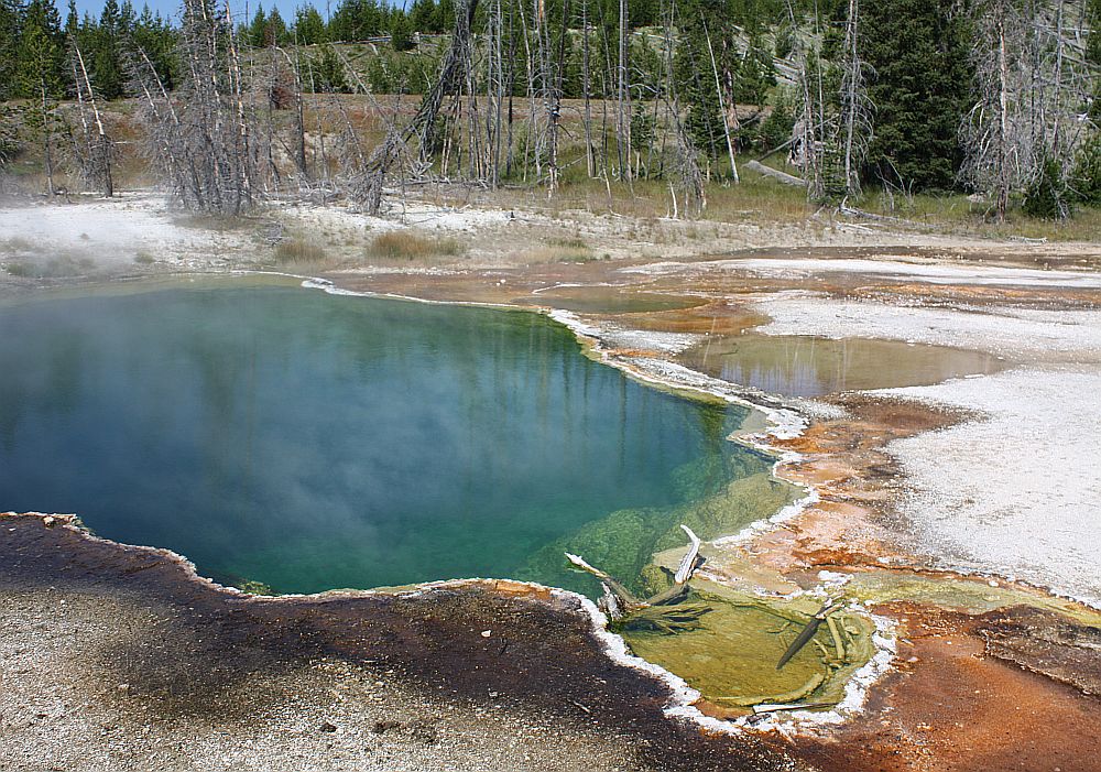 "My colors of Yellowstone" - Abyss Pool...