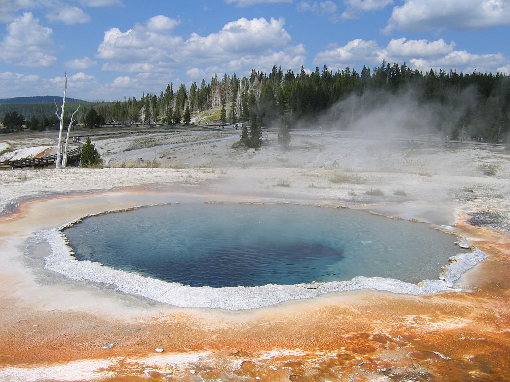 "My Colors of Yellowstone" / Crested Pool...