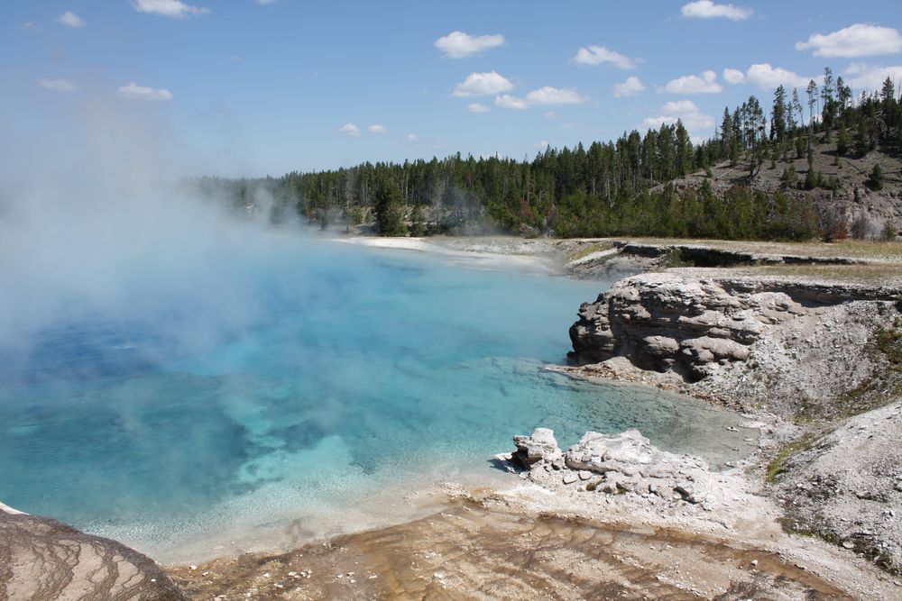 "My Colors of Yellowstone" - Excelsior Geyser -