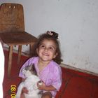 My Ester and our cat-Mrut