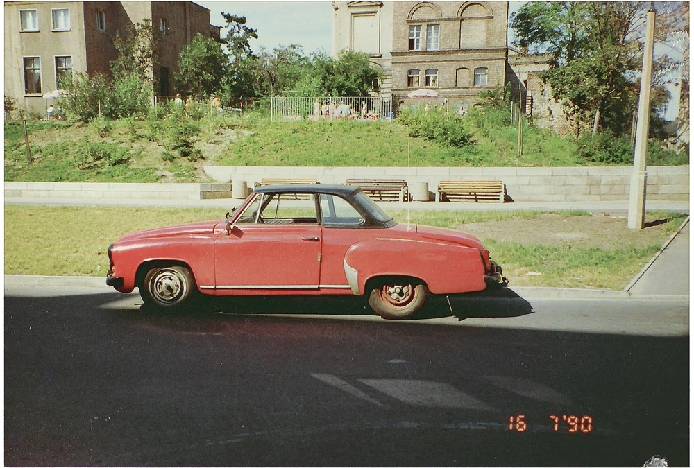 My first Car in the G.D.R. Wartburg 300/311 HT Cabriolet.Baujahr 1960.