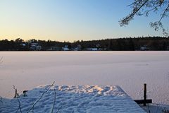 My footsteps on the bridge