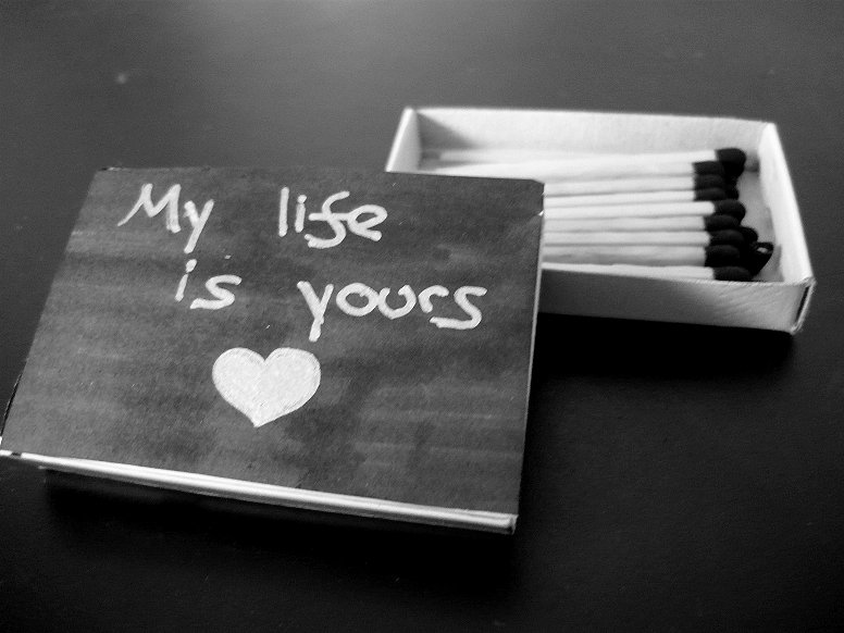 my heart is yours...for ever! 