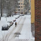 My home street on winter