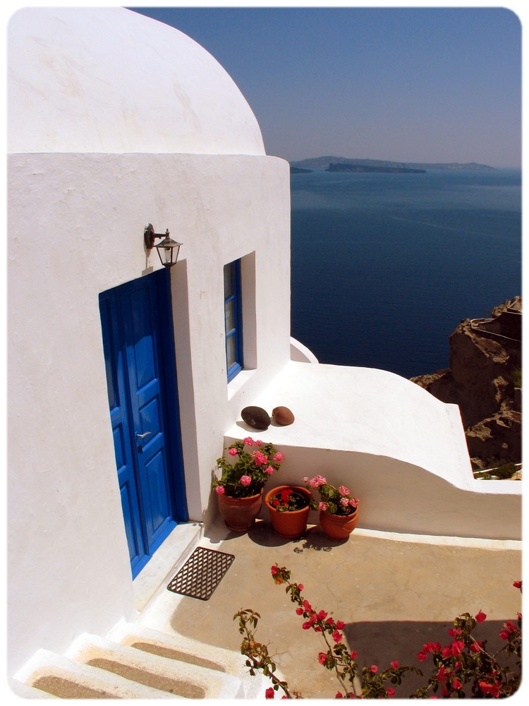 My house in Santorini