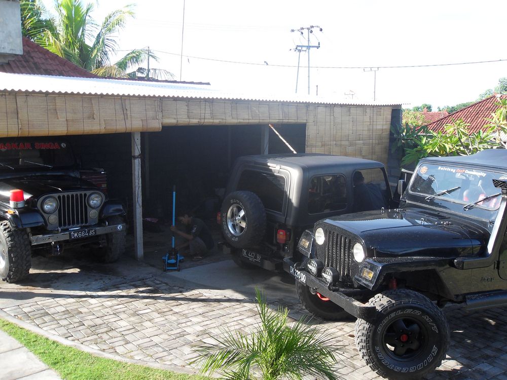 My Jeeps before restauration