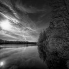 My lake in bw