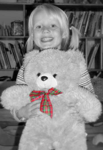 My little bear´s bow