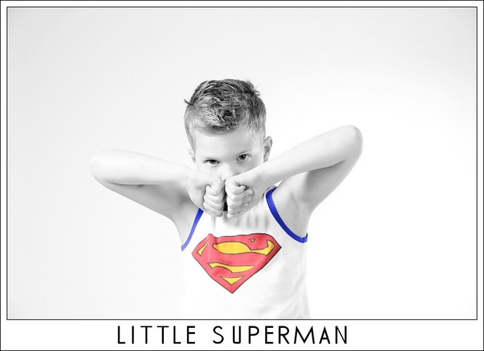 My little Superman