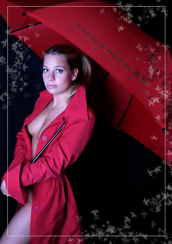 My lovely 'red' model Sylvaine!!!