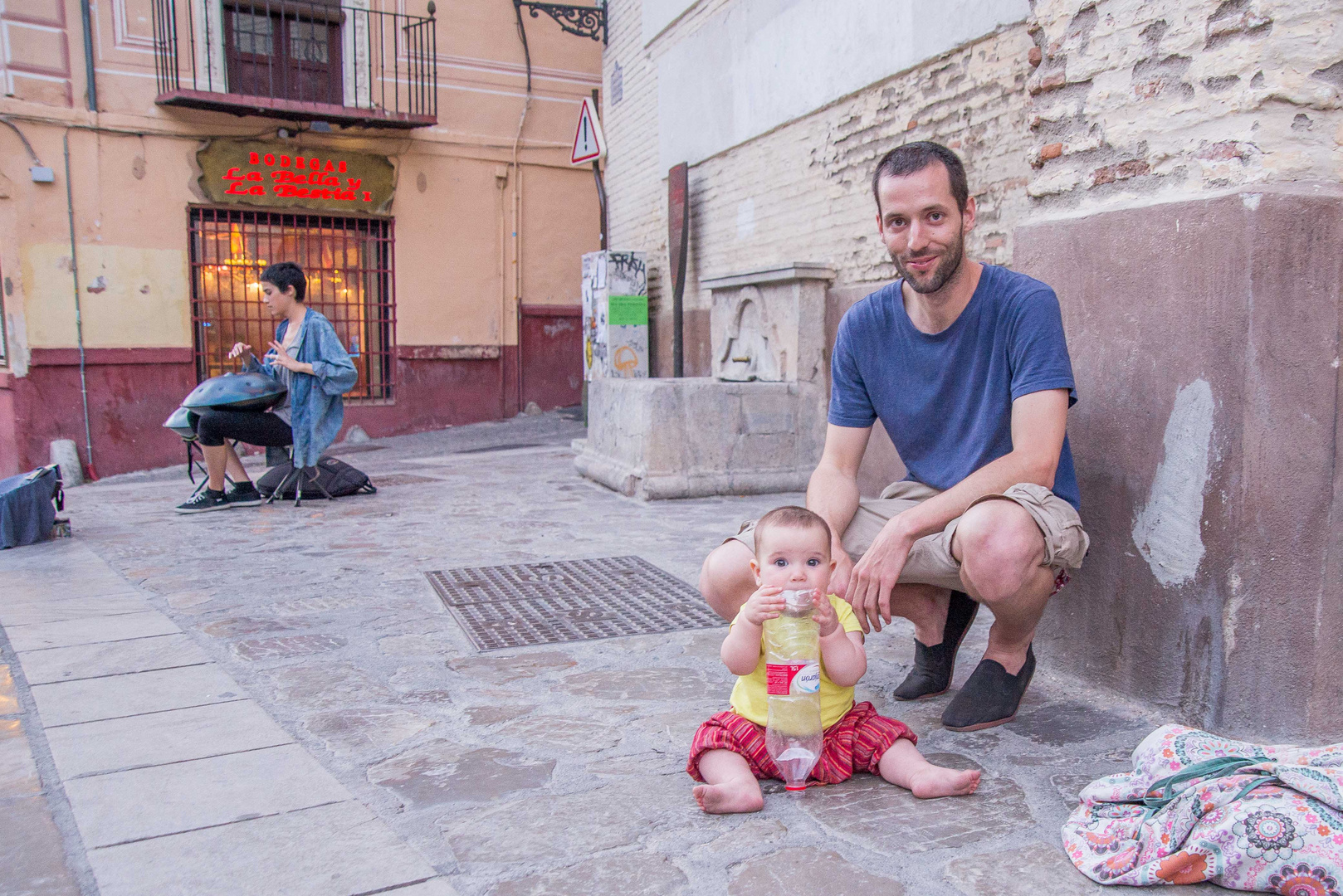 My mom and dad are street musicians!