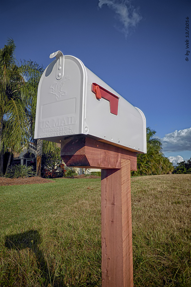 my new mailbox