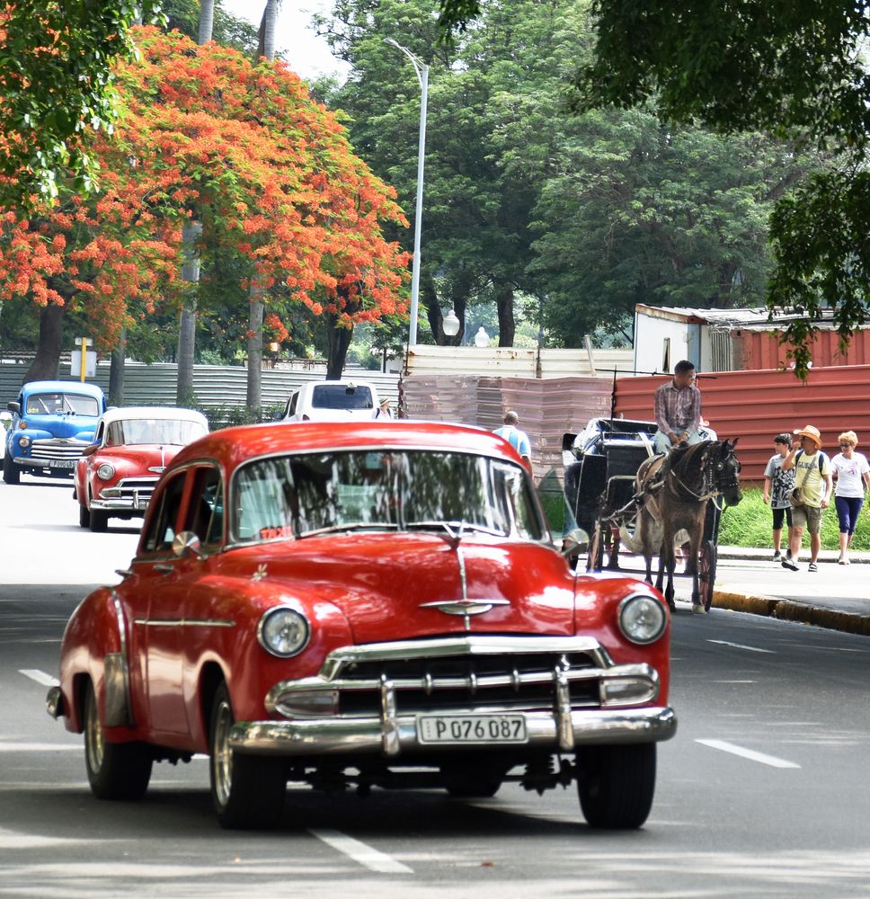 My red Chevy