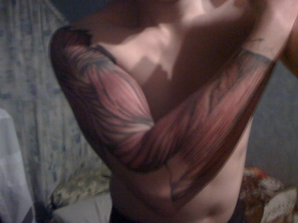 my right arm still in progress