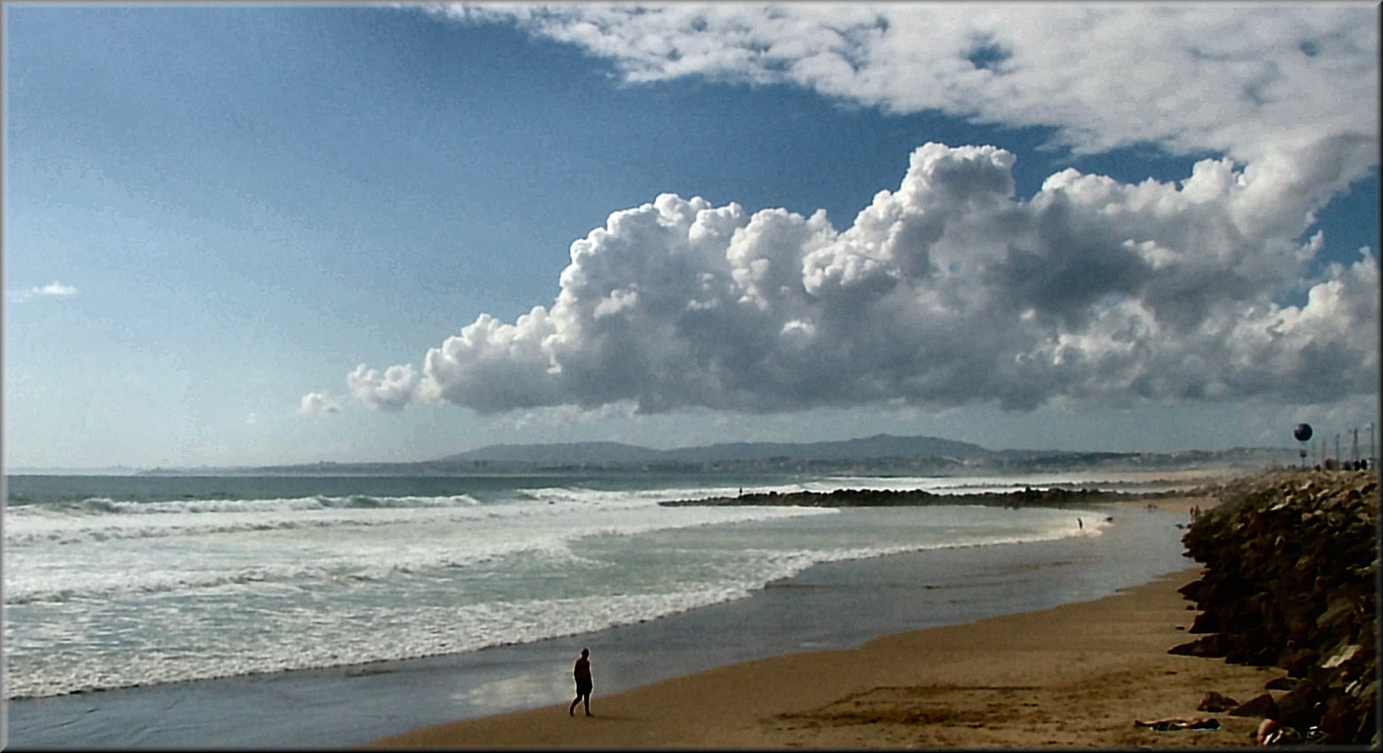 My sea in winter