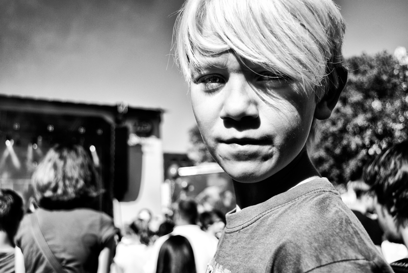 my son during a concert of casper, bonn, october 2011