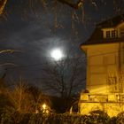 My street in the moonlight