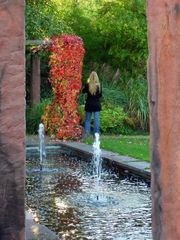 My sweet wife in Bad Dürkheim taking a self foto