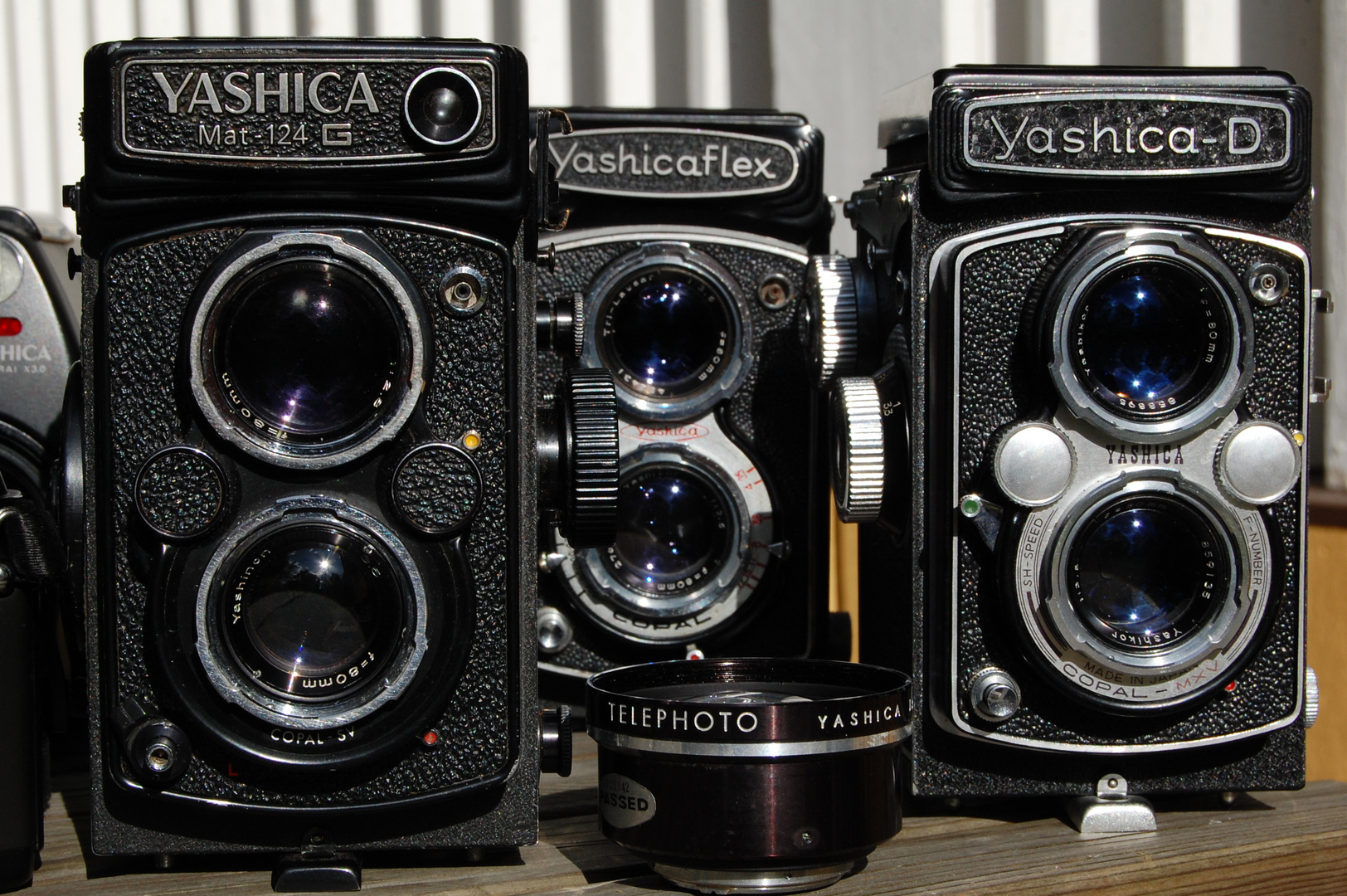 My tiny Yashica TLR collection