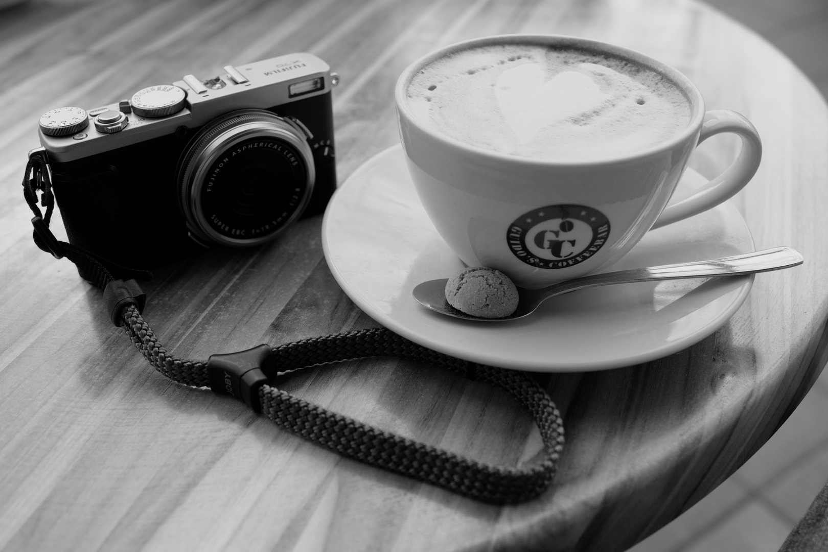 my two biggest addictions - a cup of good coffee and a good cam