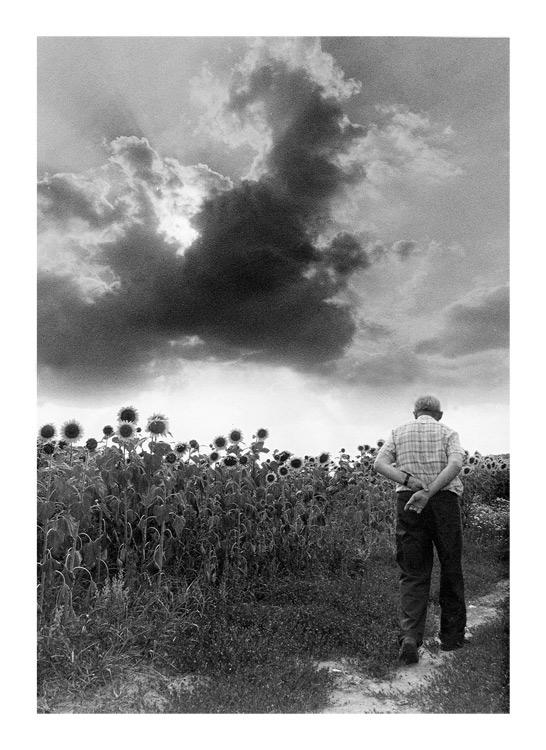 my uncle, south Moravia 2004