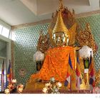 Myanmar 06: Einer der tausenden Buddhas in Yangon ( Rangun )