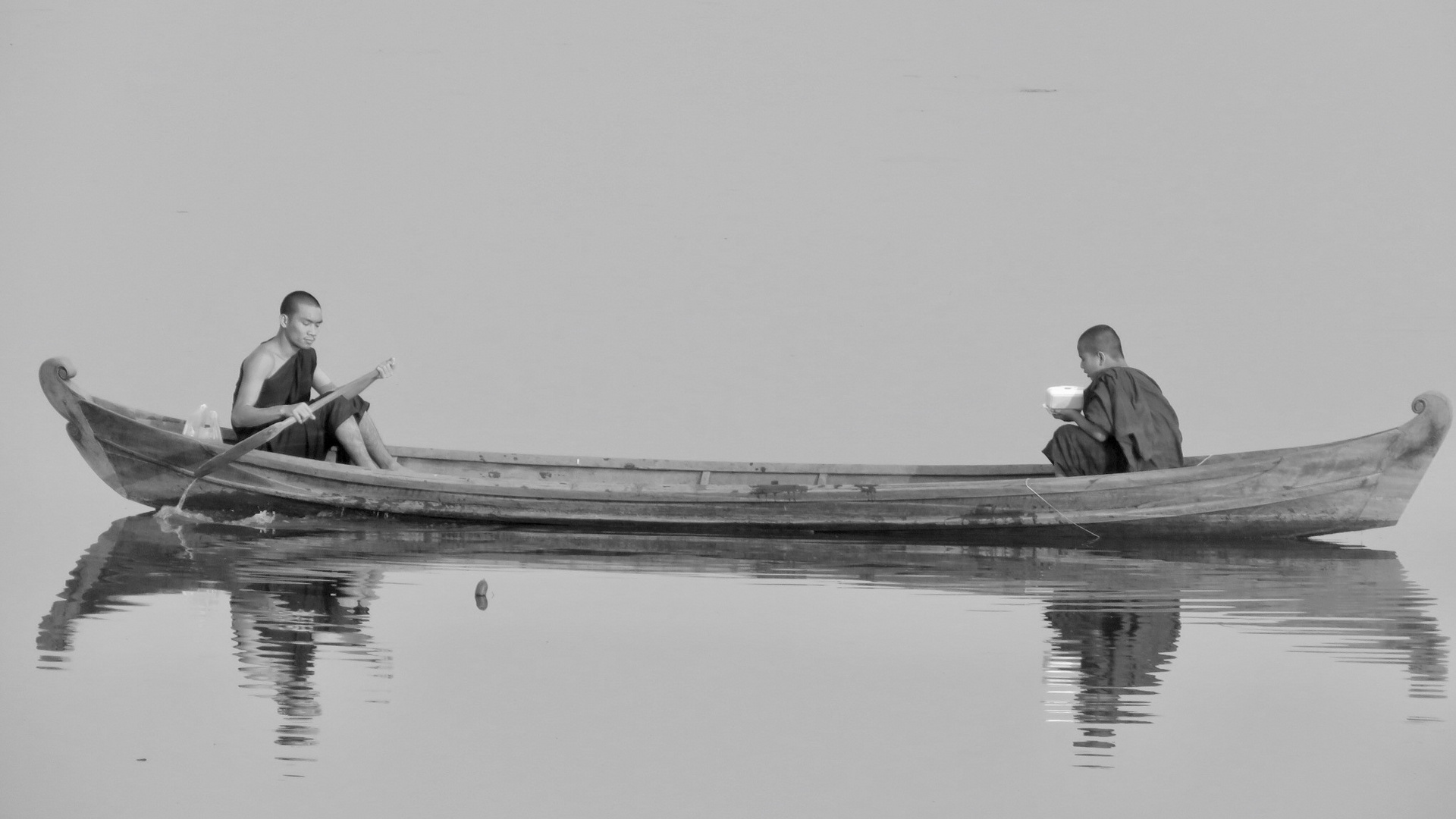 Myanmar (2019), Mönche I (sw)