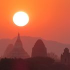 Myanmar (2019), sunset in Bagan II