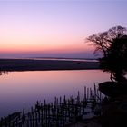 Myanmar, Abendstimmung am Fluss