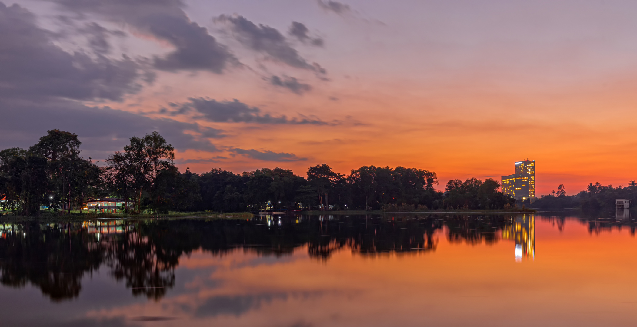 Myanmar: Abendstimmung am Inya Lake