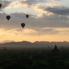 Myanmar, Bagan - Sonnenaufgang