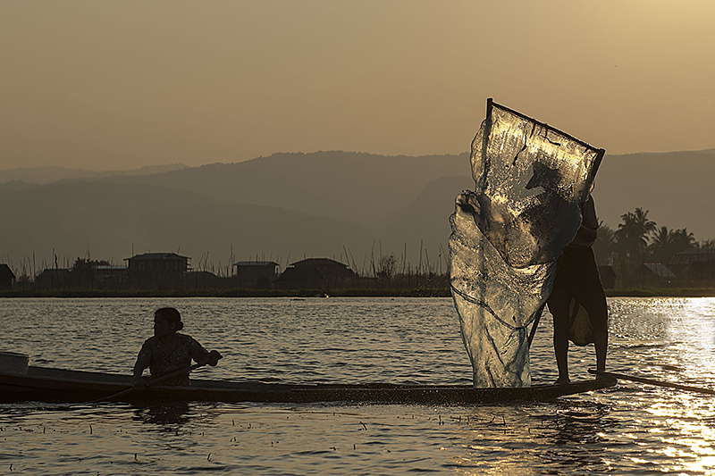 MYANMAR BIRMANIA.INLE LAKE