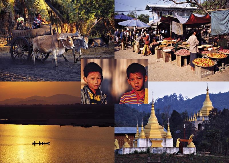 Myanmar-Collage