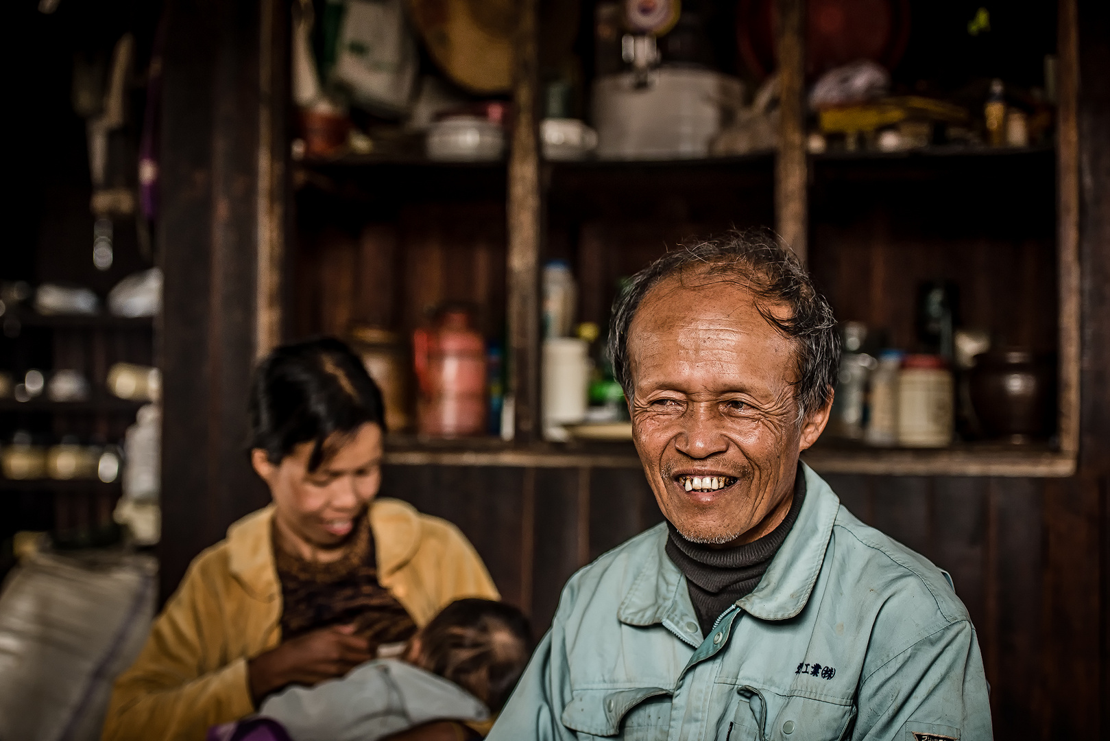 Myanmar Familie