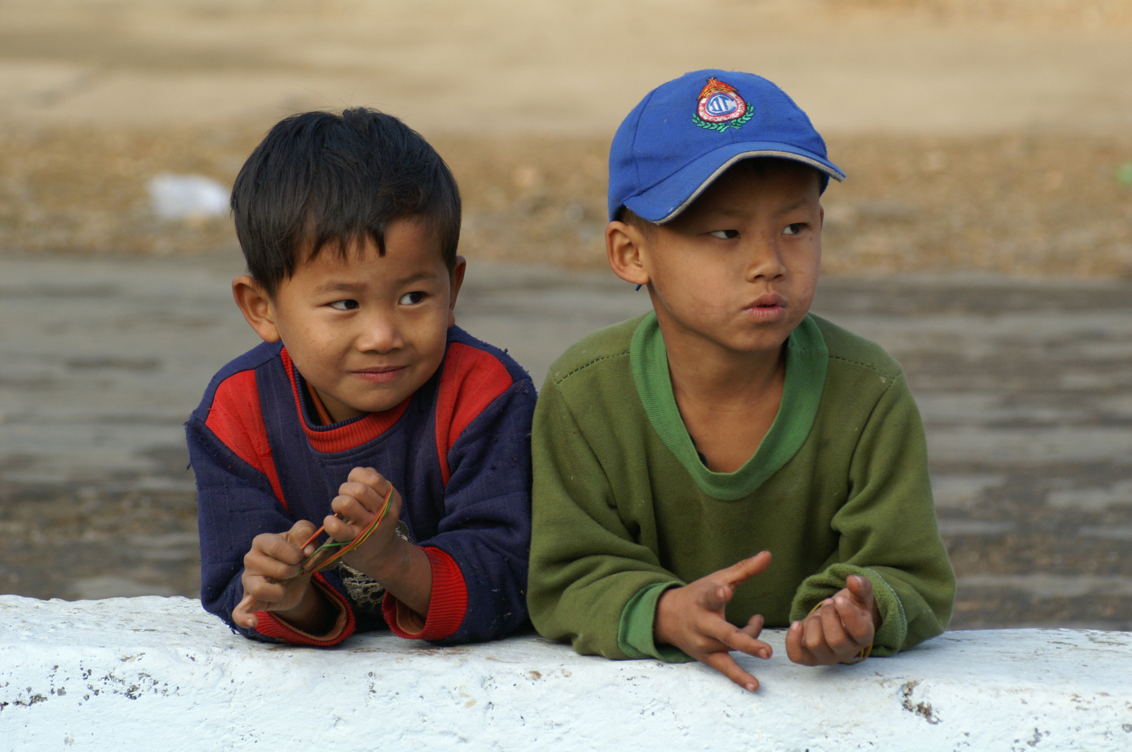 Myanmar, junge Generation in Putao