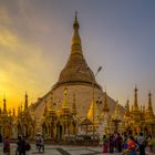 Myanmar Shwedagon Sunset