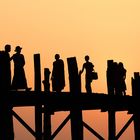 Myanmar, U-Bein-Bridge