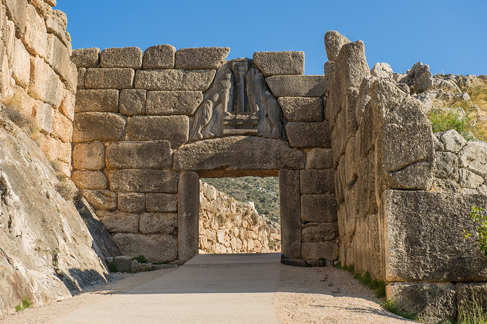 Mykene Löwentor Foto & Bild europe, greece, the peloponnese Bilder auf
