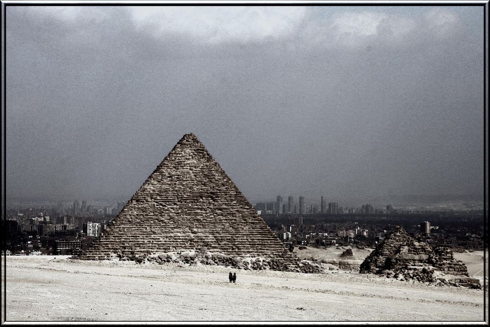 Mykerinos Pyramide Foto & Bild africa, egypt, north africa Bilder auf