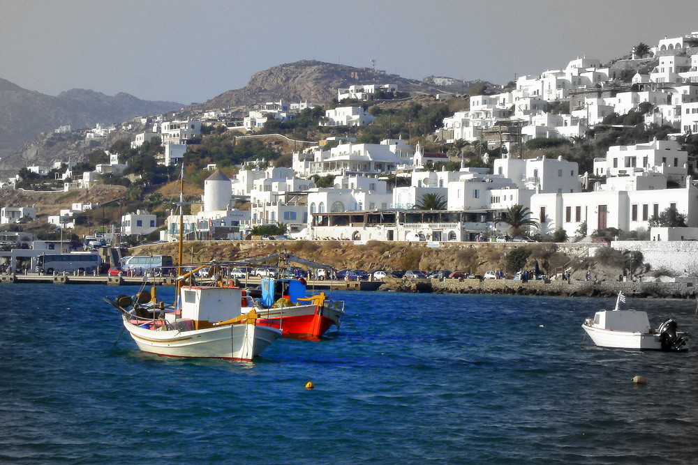 Mykonos: Am Hafen