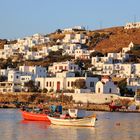 Mykonos - beginnender Sonnenuntergang