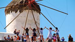 mykonos . kato mili