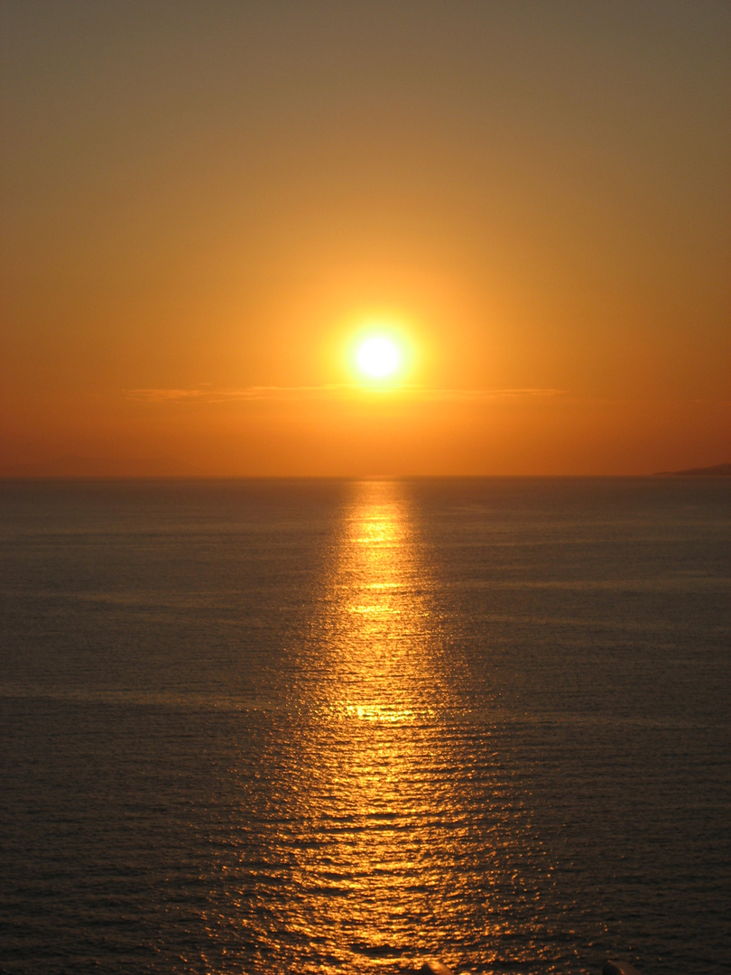 Mykonos Sonnenuntergang