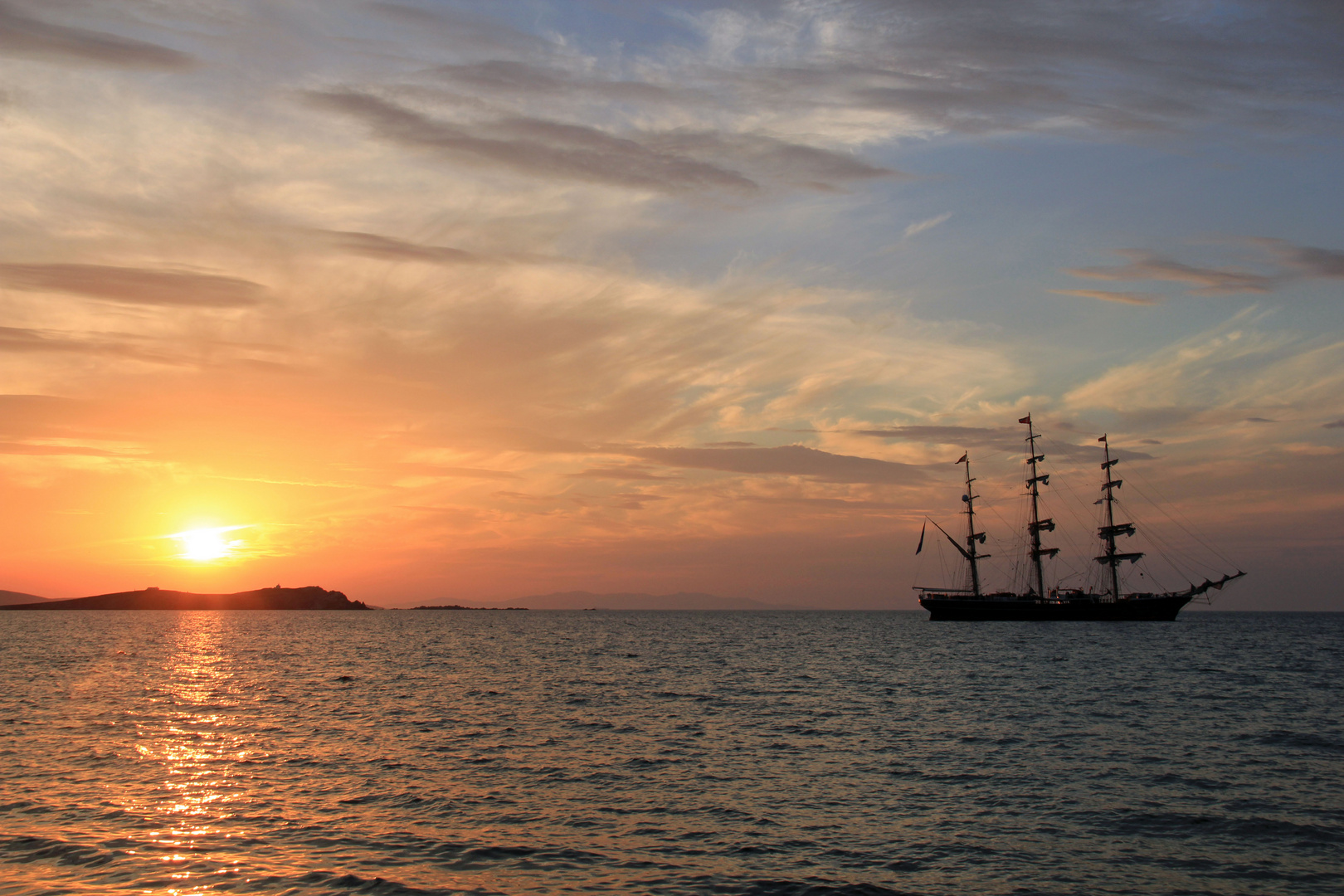 Mykonos - Sonnenuntergang