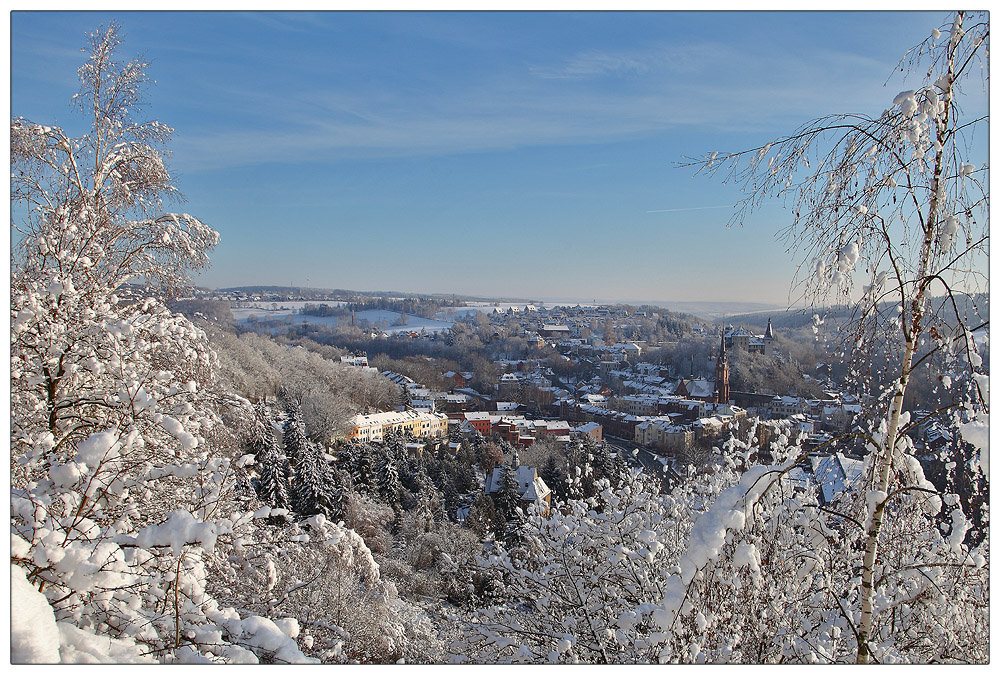 Mylau im Winterkleid