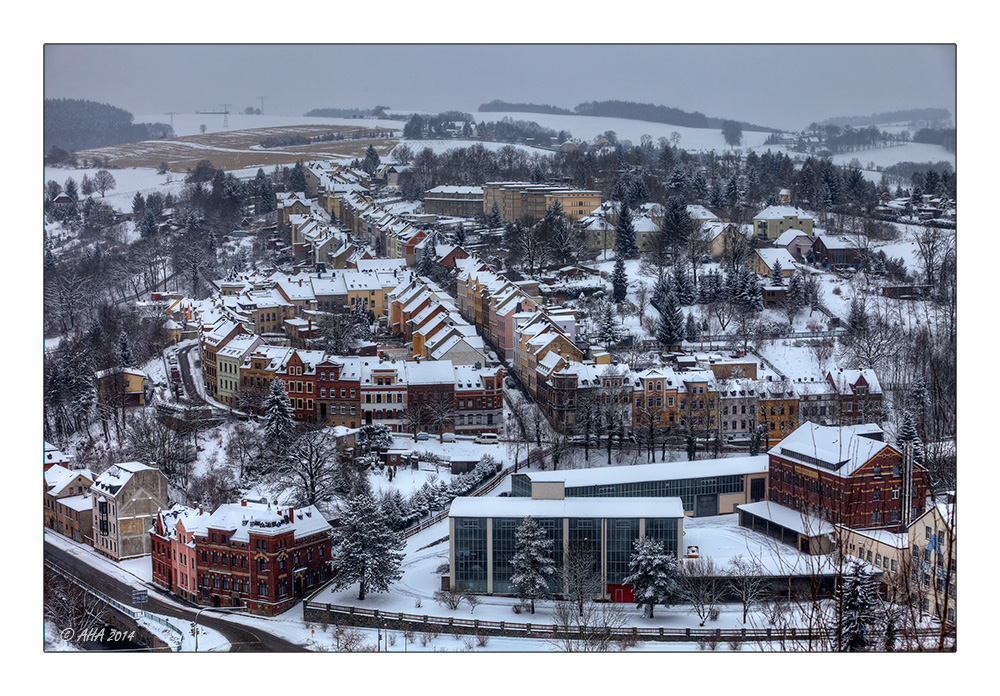 Mylau - mehr Schnee...