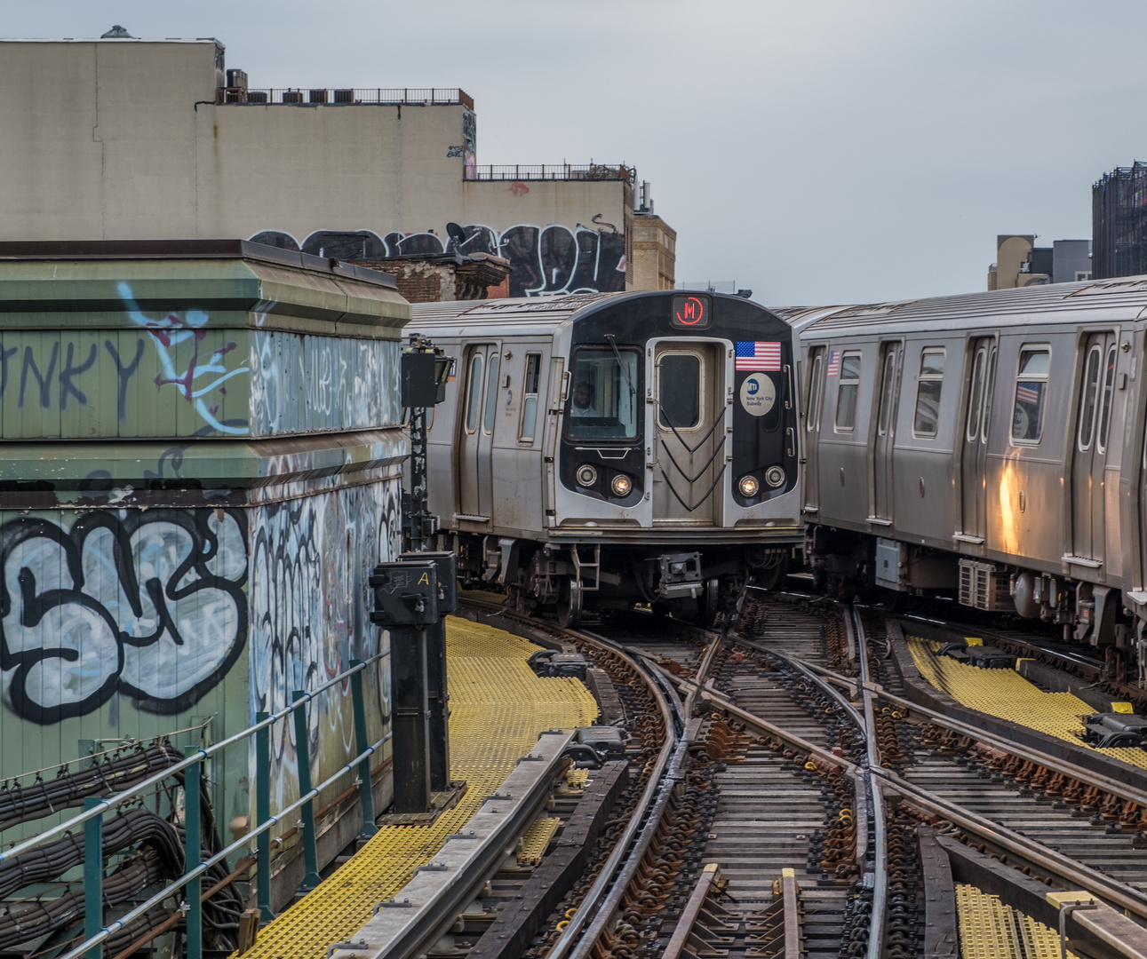 Myrtle Avenue Station Foto & Bild north america, united states, new
