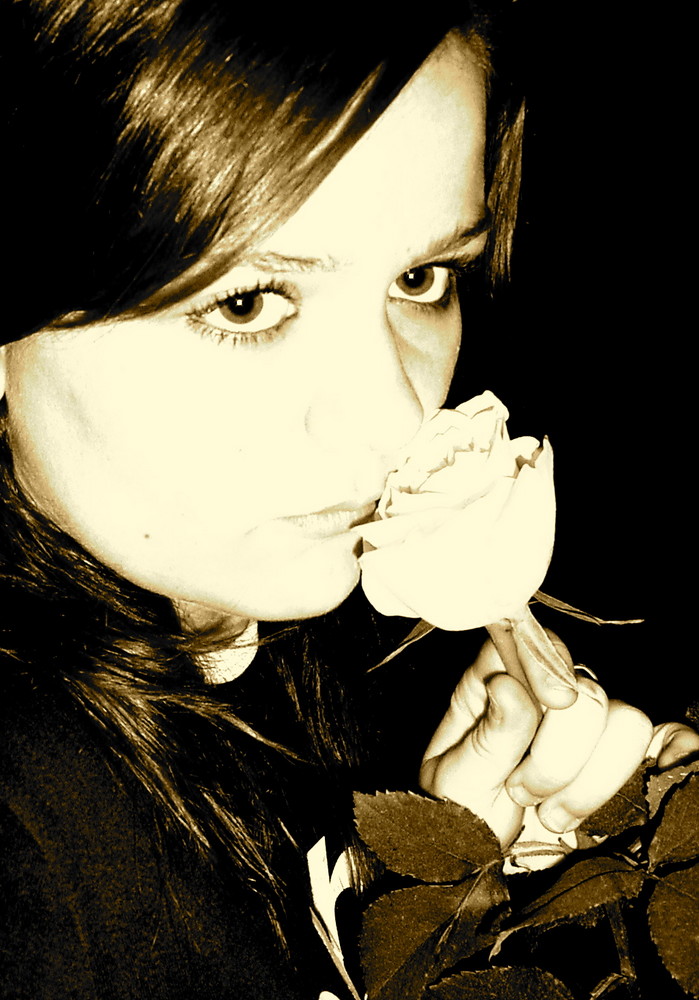 myself and the rose..