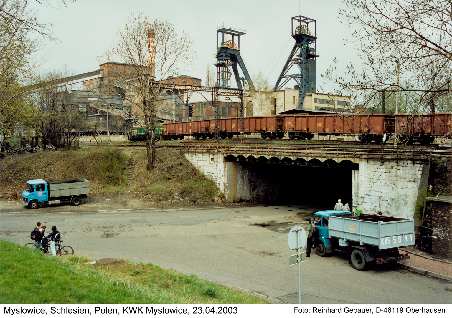 Myslowice, Oberschlesien, Polen, KWK Myslowice, 2003