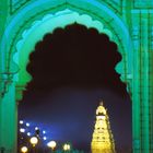 Mysore Palace by night